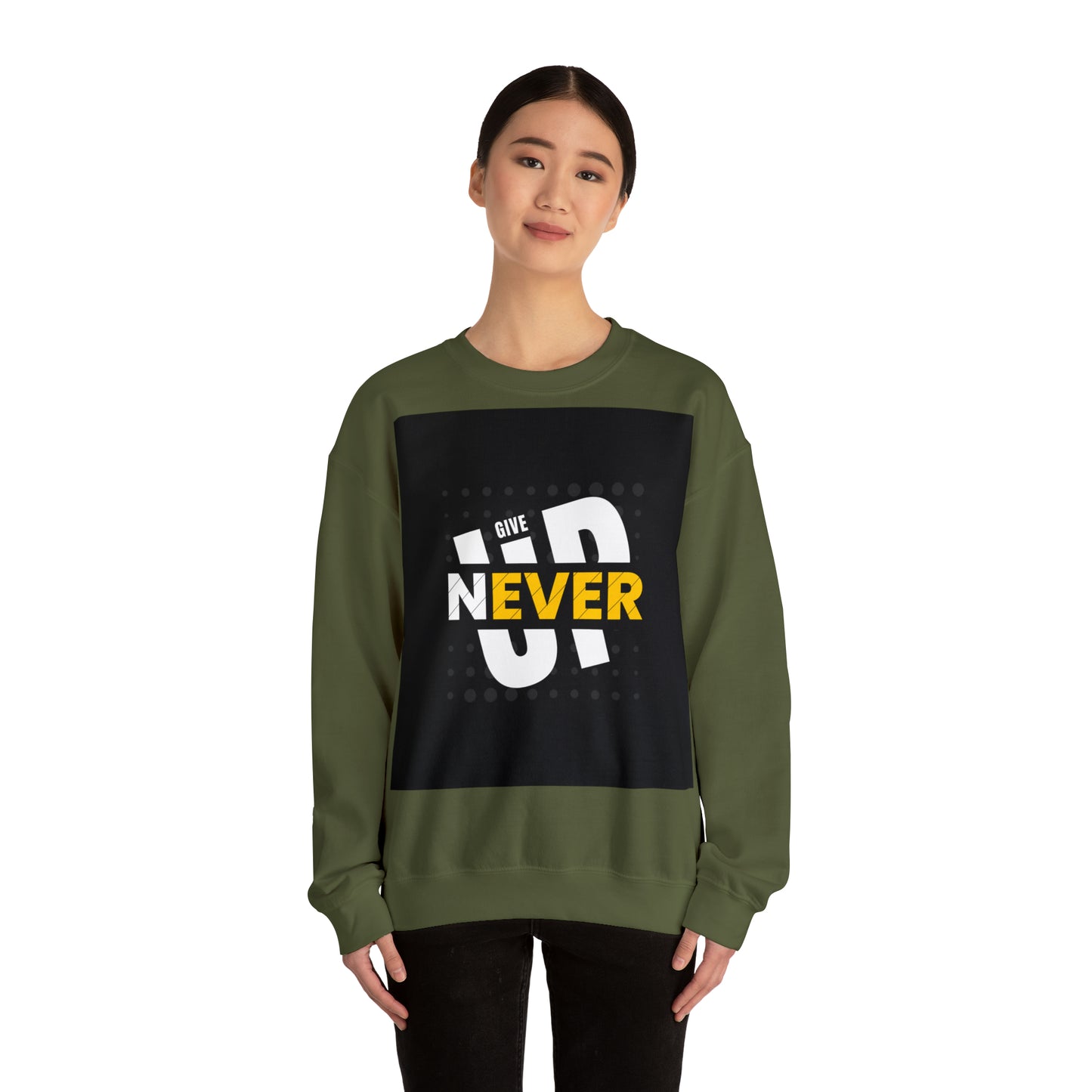 DAM BRAND NEVER GIVE UP Sweatshirt