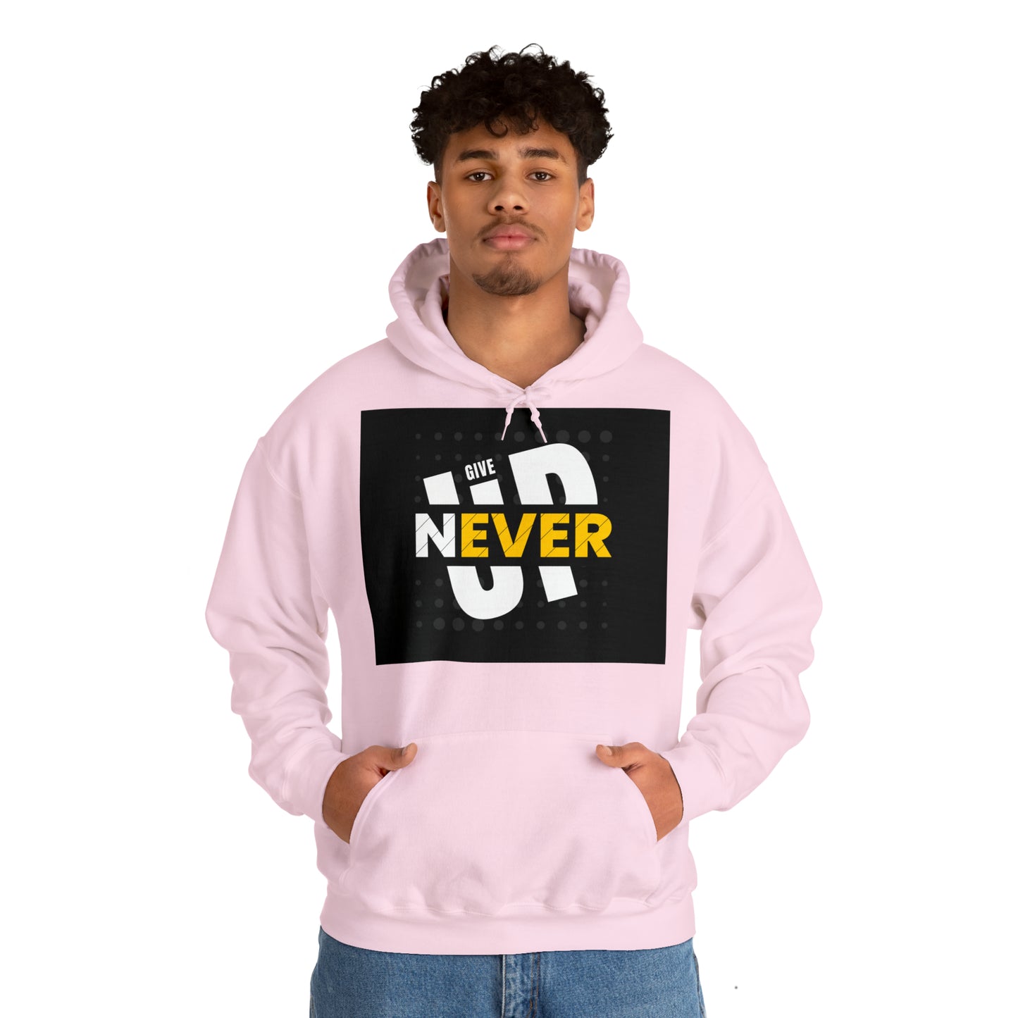 DAM BRAND NEVER GIVE UP Hoodie