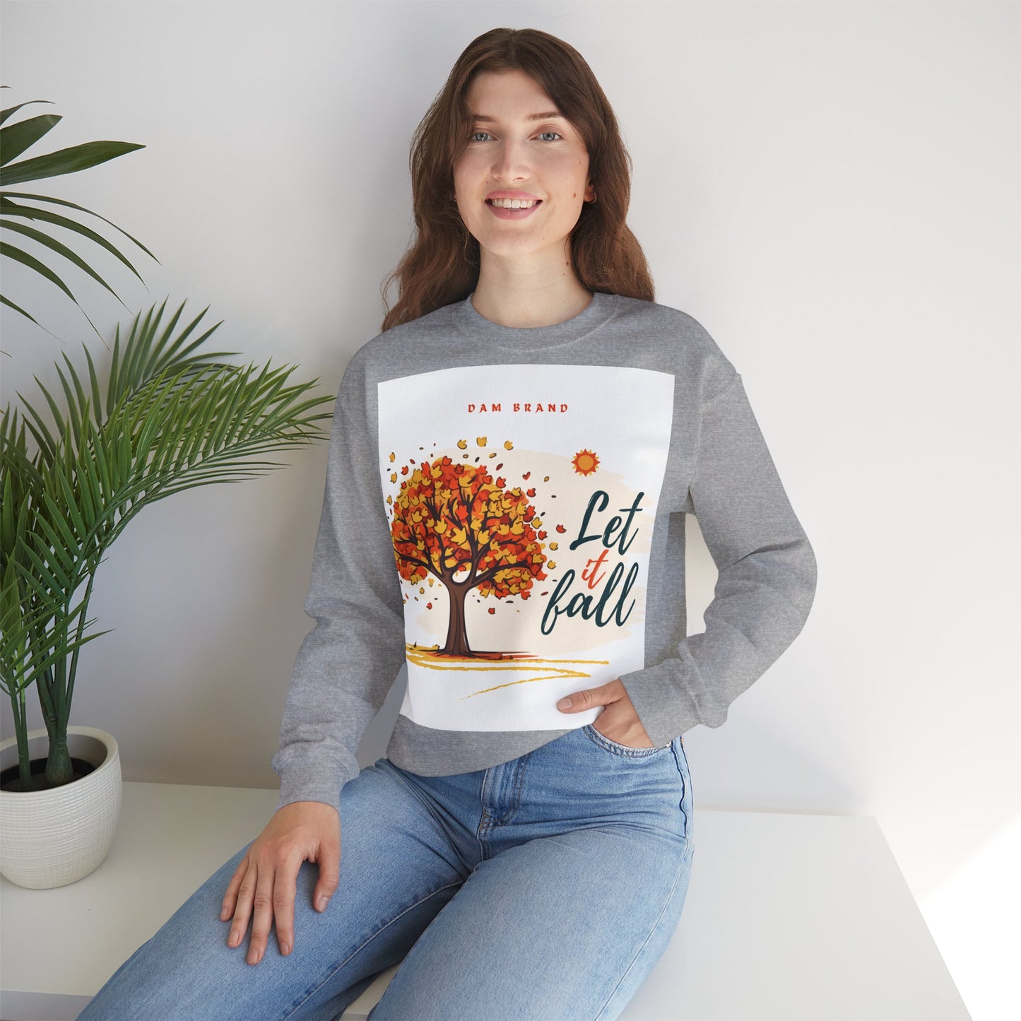 DAM BRAND LET IT FALL Sweatshirt