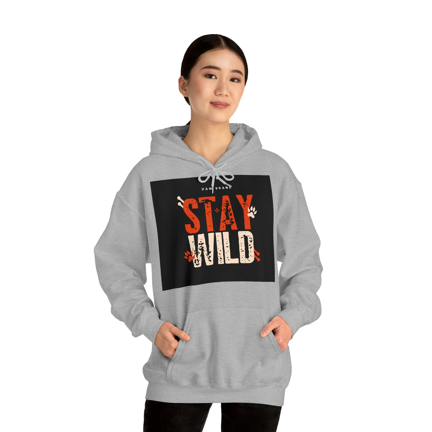 DAM BRAND STAY WILD Hoodie