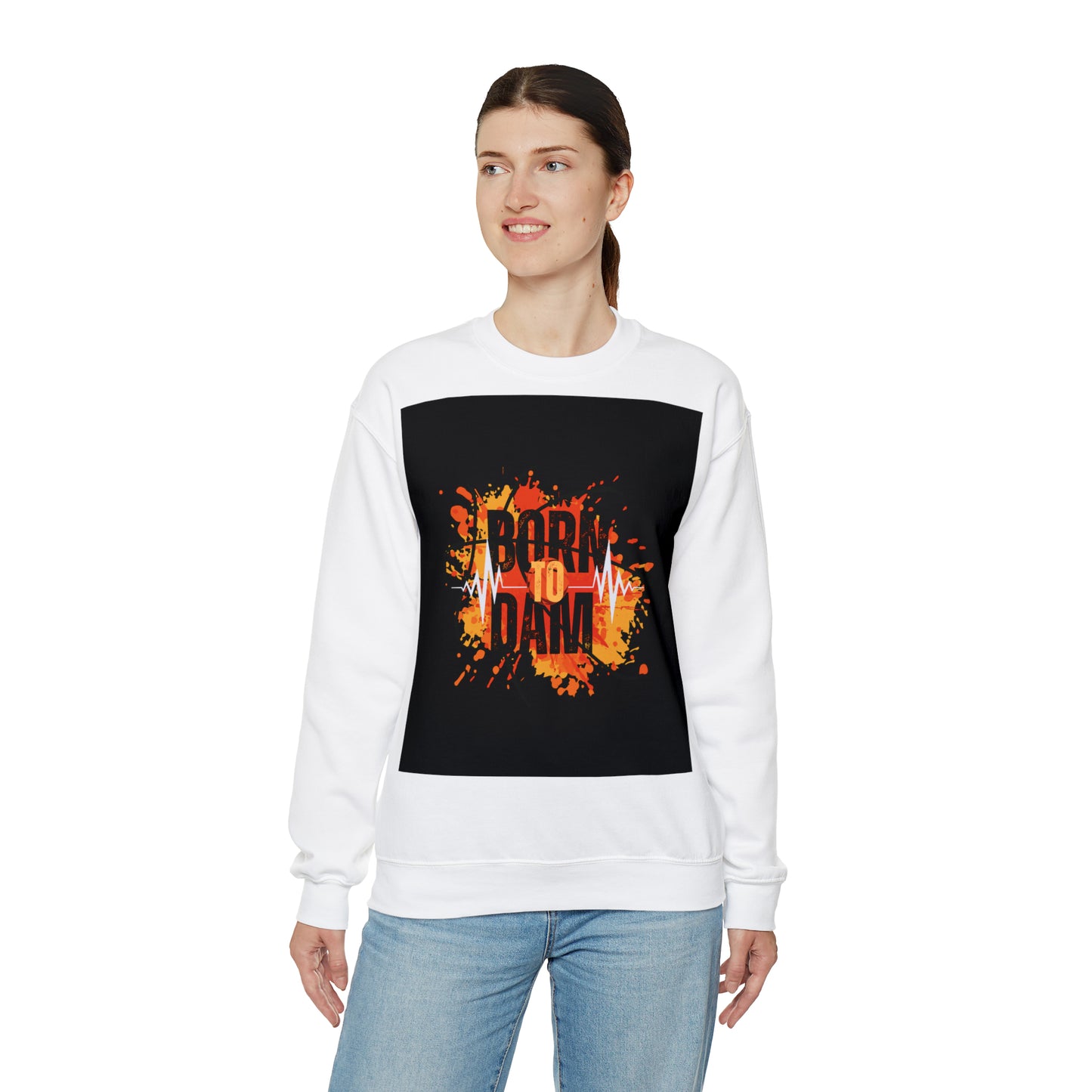 DAM BRAND BORN TO DAM Sweatshirt