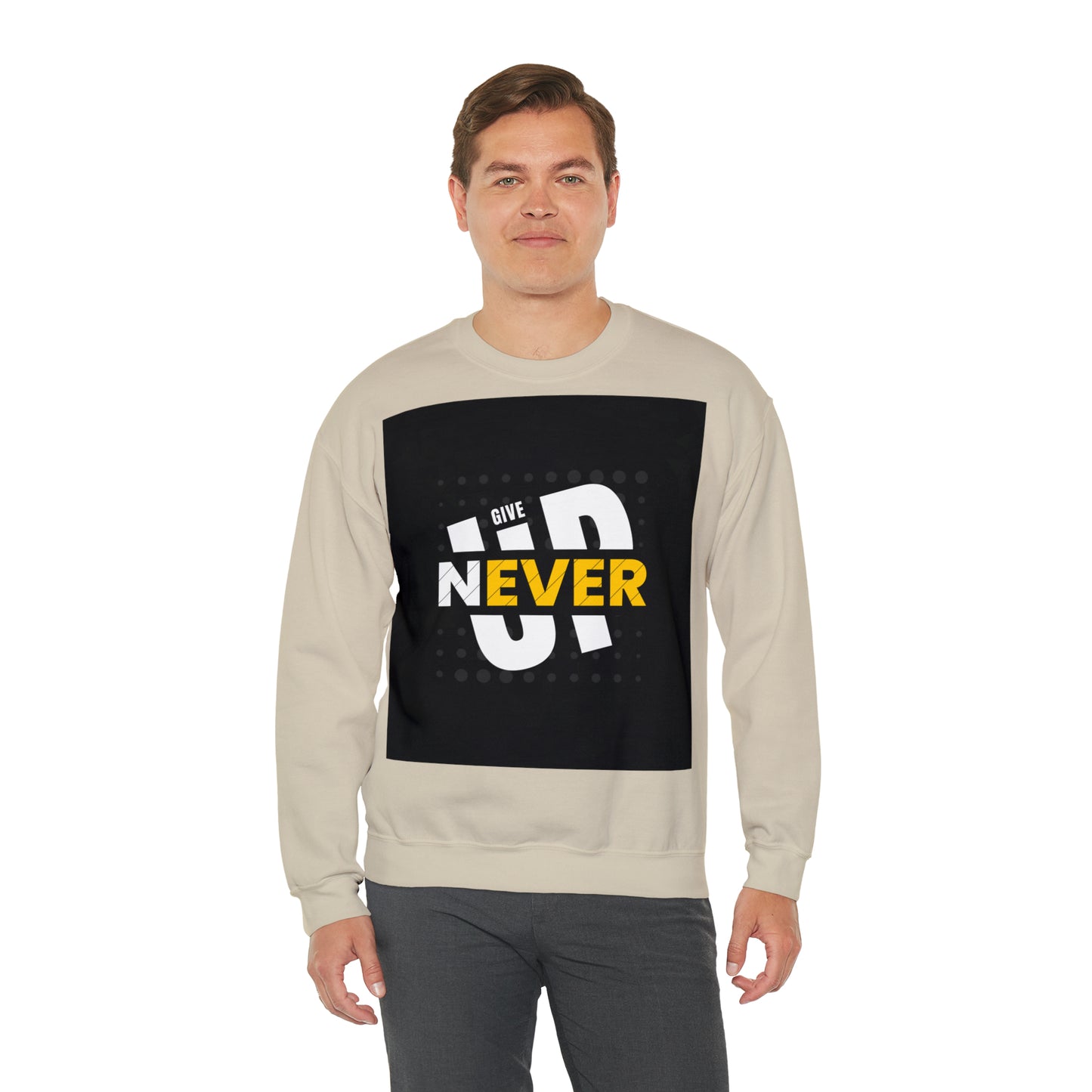 DAM BRAND NEVER GIVE UP Sweatshirt