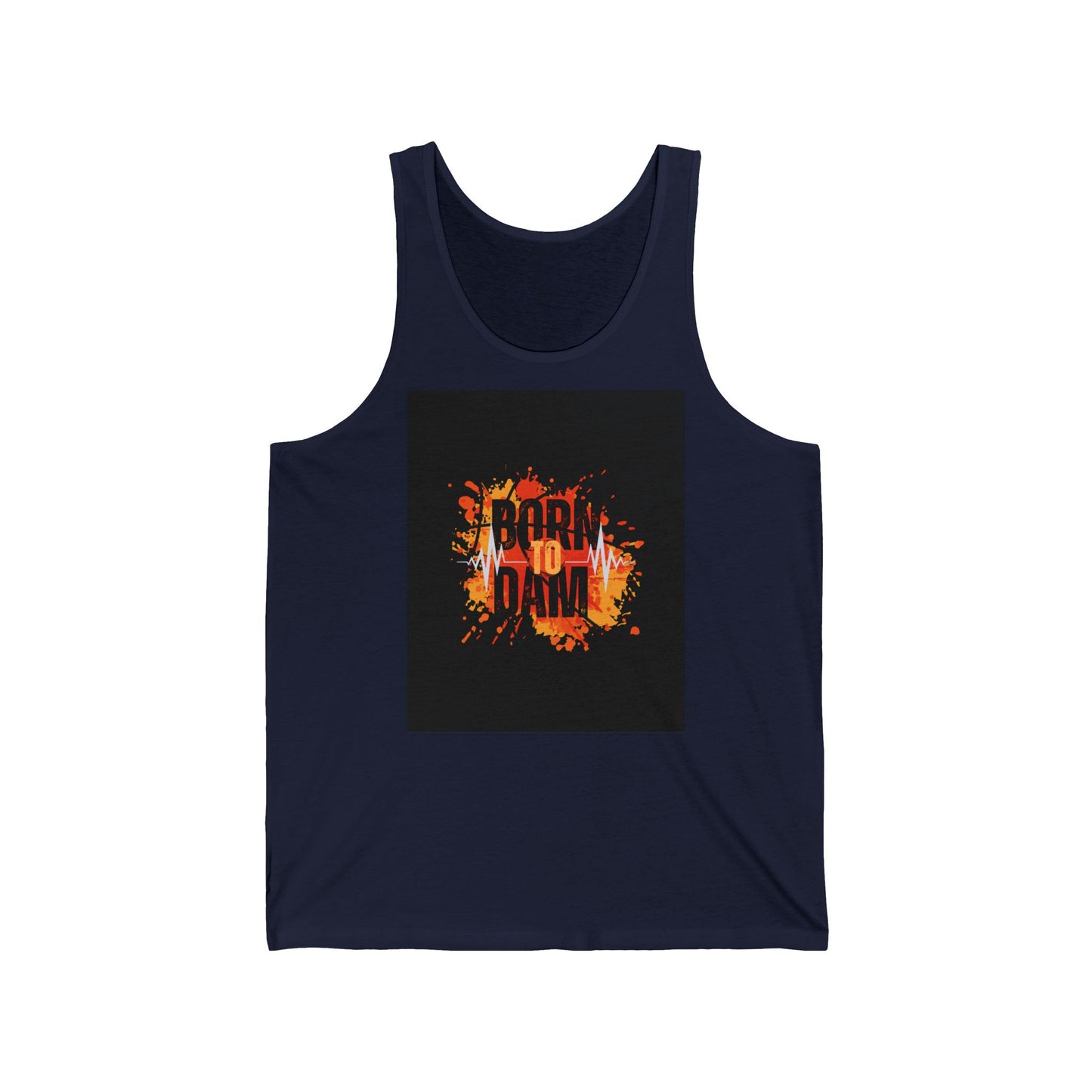 DAM BRAND BORN TO DAM Jersey Tank