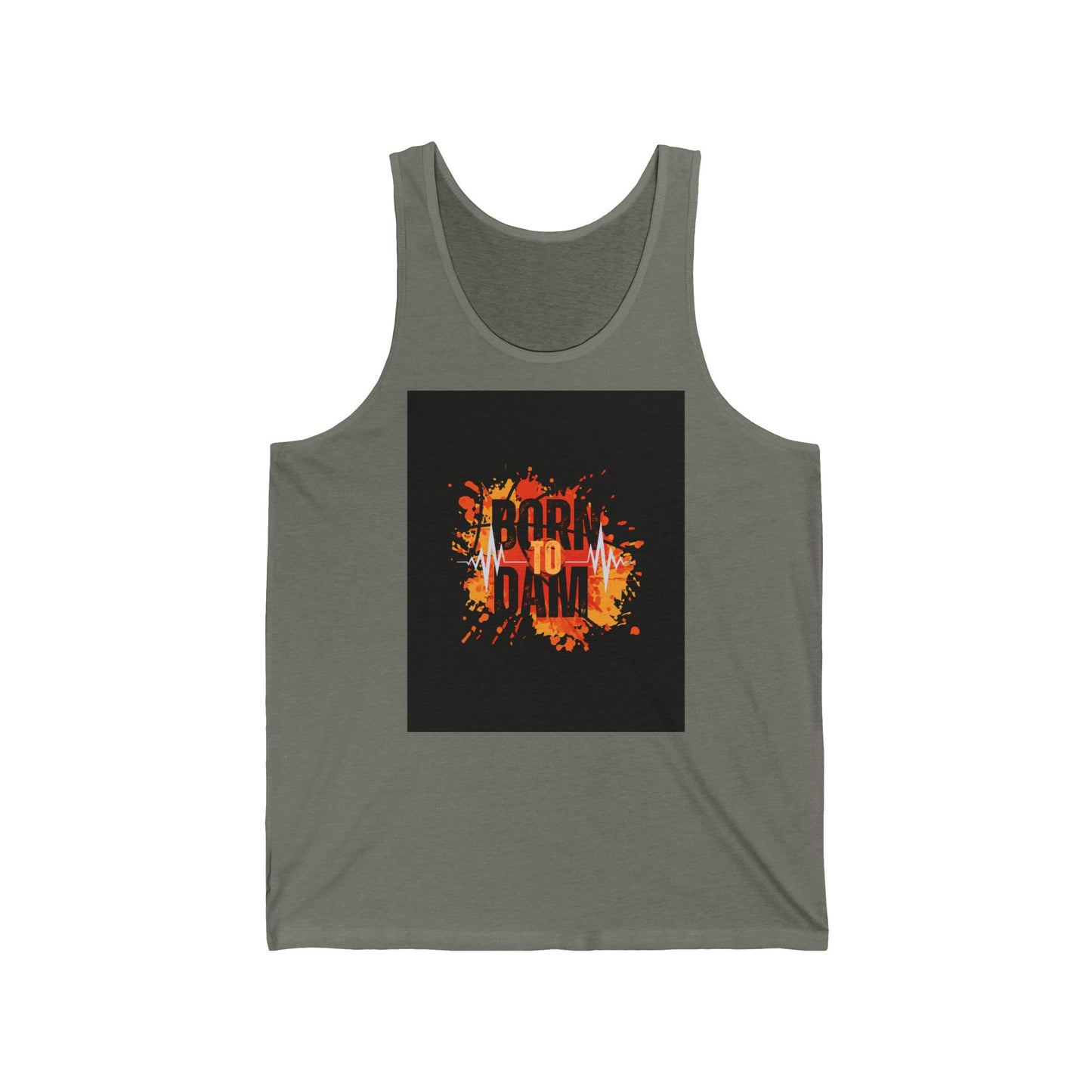 DAM BRAND BORN TO DAM Jersey Tank