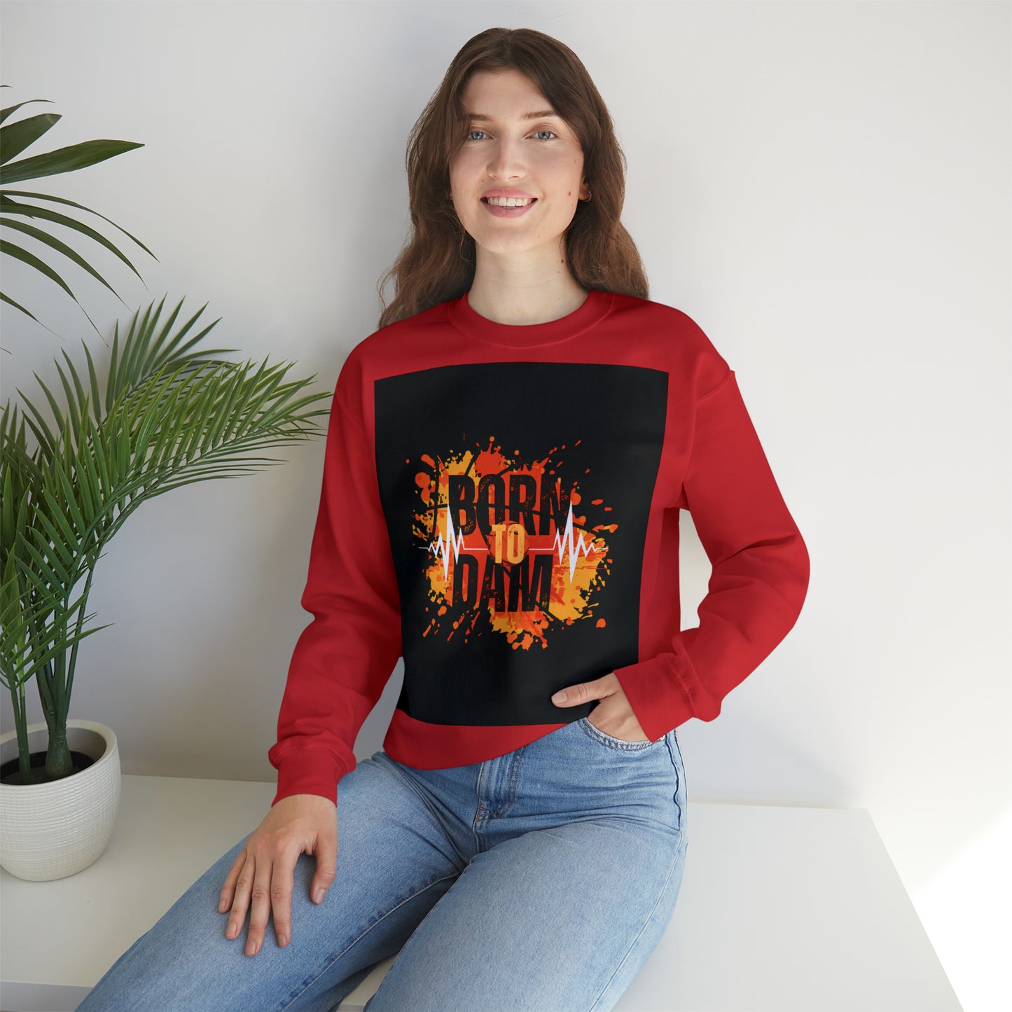 DAM BRAND BORN TO DAM Sweatshirt