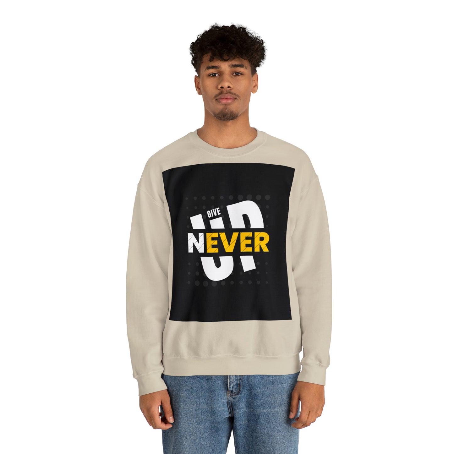 DAM BRAND NEVER GIVE UP Sweatshirt