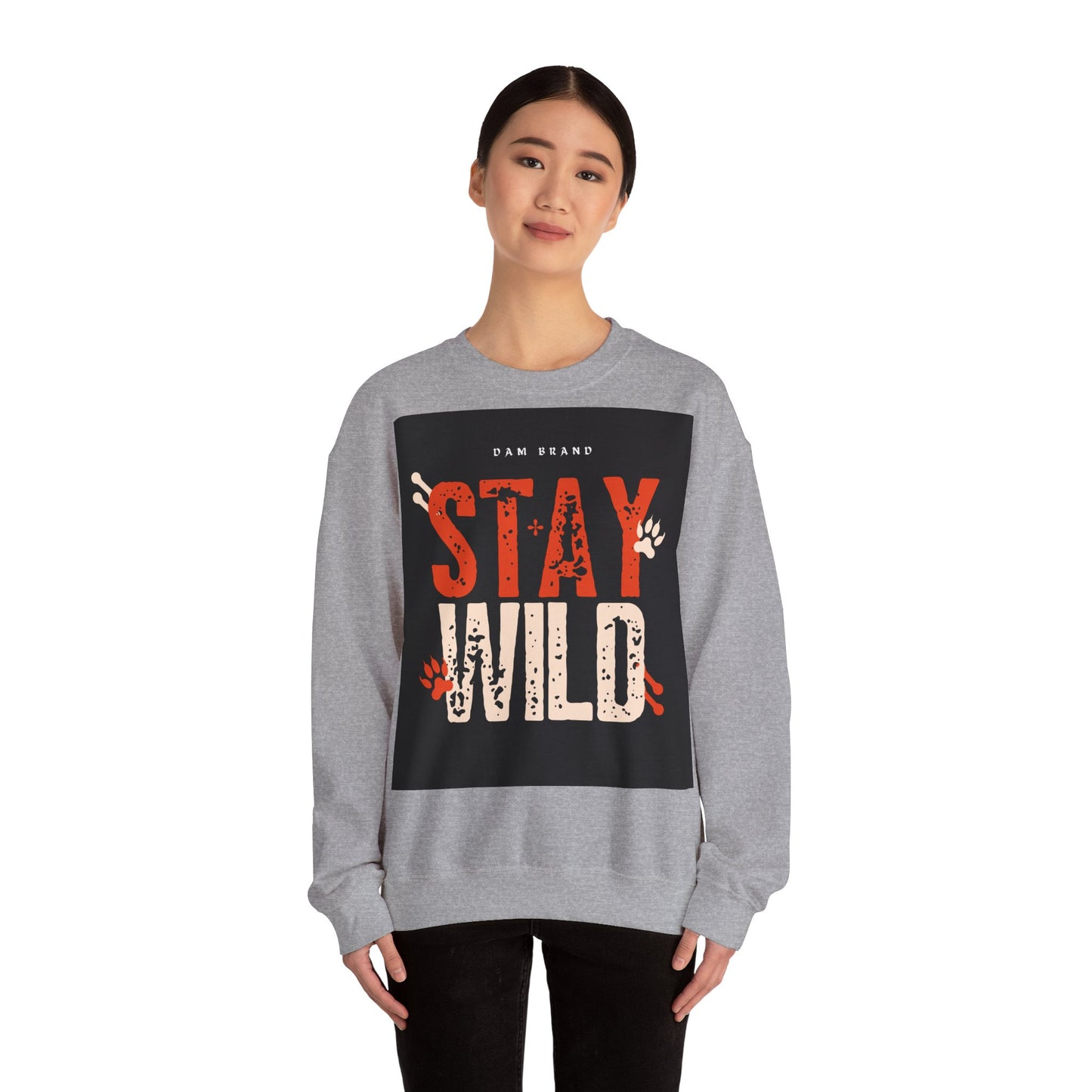 DAM BRAND STAY WILD Sweatshirt