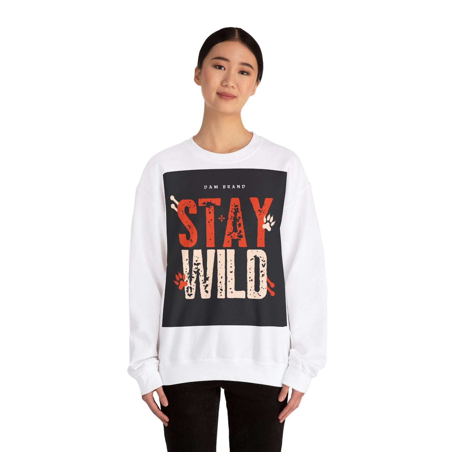 DAM BRAND STAY WILD Sweatshirt