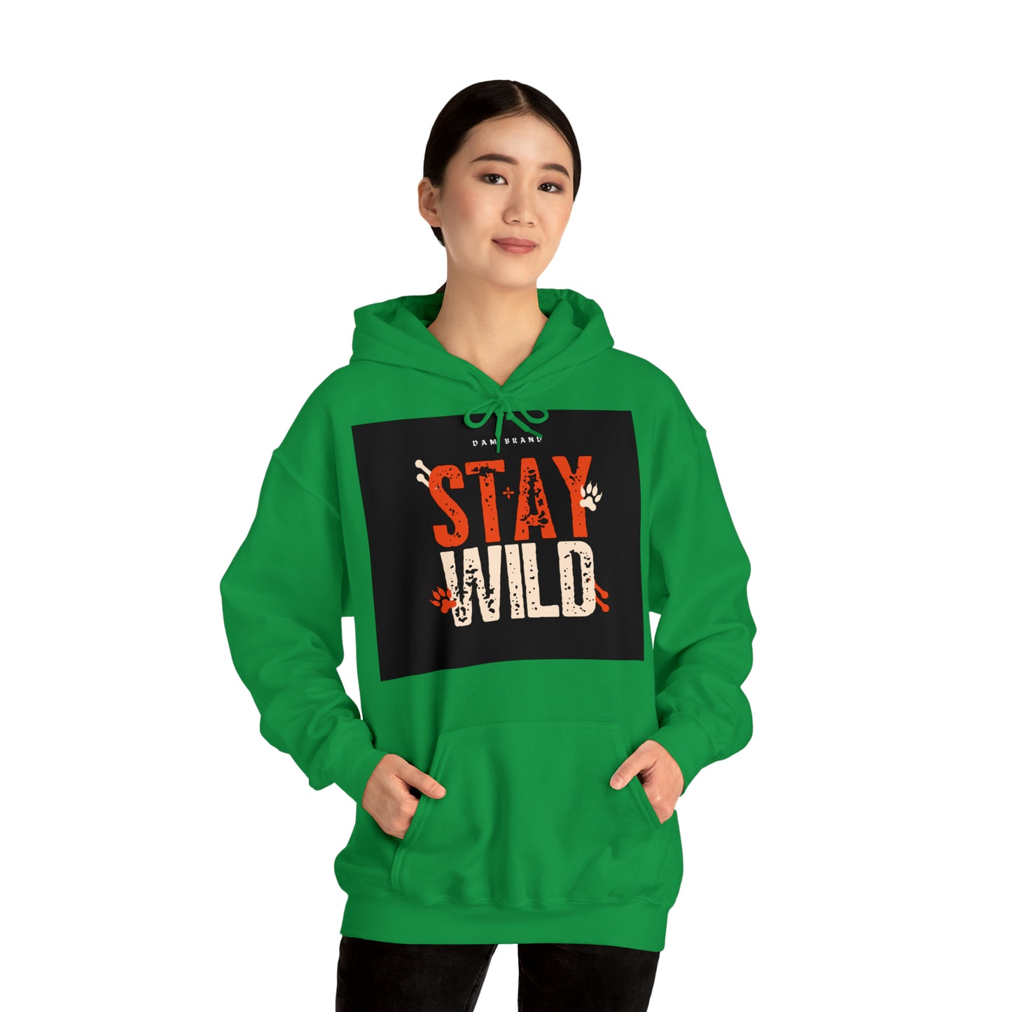 DAM BRAND STAY WILD Hoodie