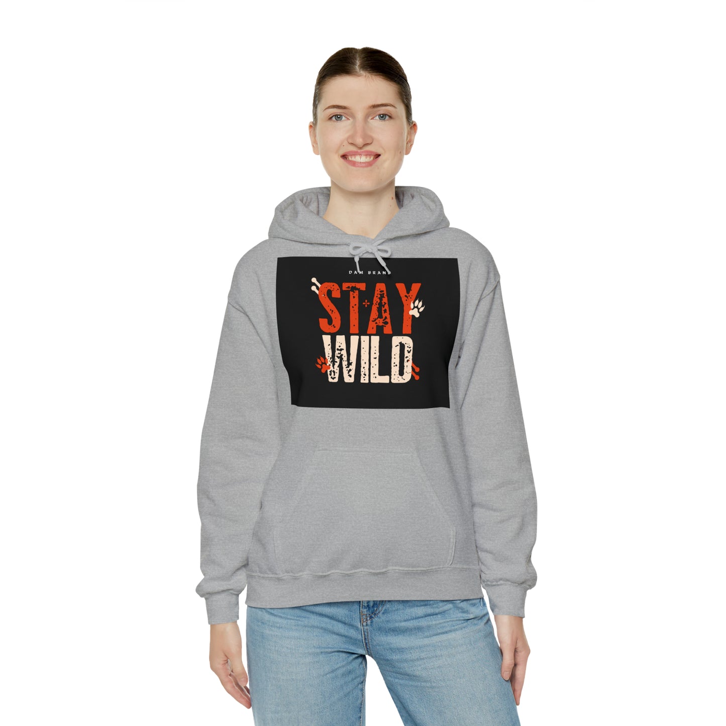 DAM BRAND STAY WILD Hoodie