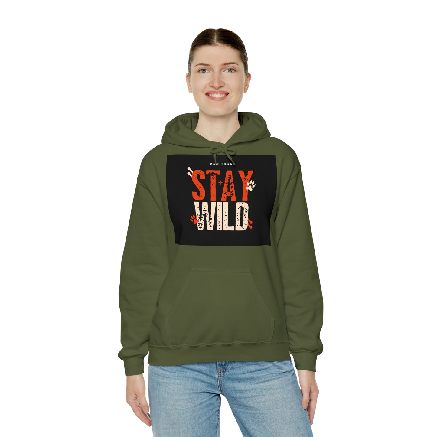 DAM BRAND STAY WILD Hoodie