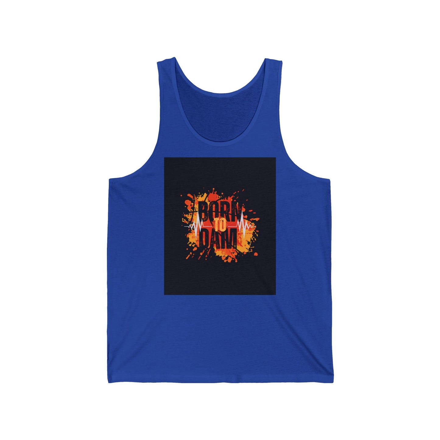 DAM BRAND BORN TO DAM Jersey Tank