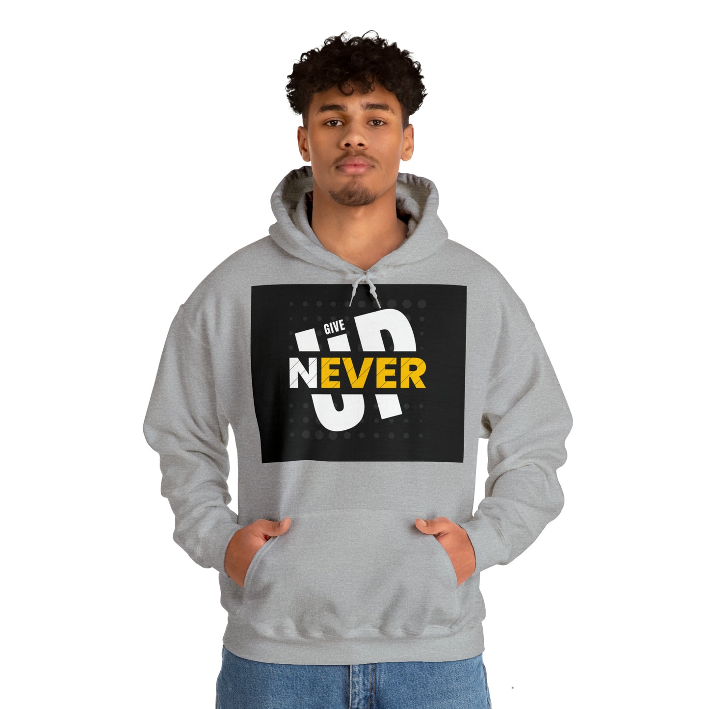 DAM BRAND NEVER GIVE UP Hoodie