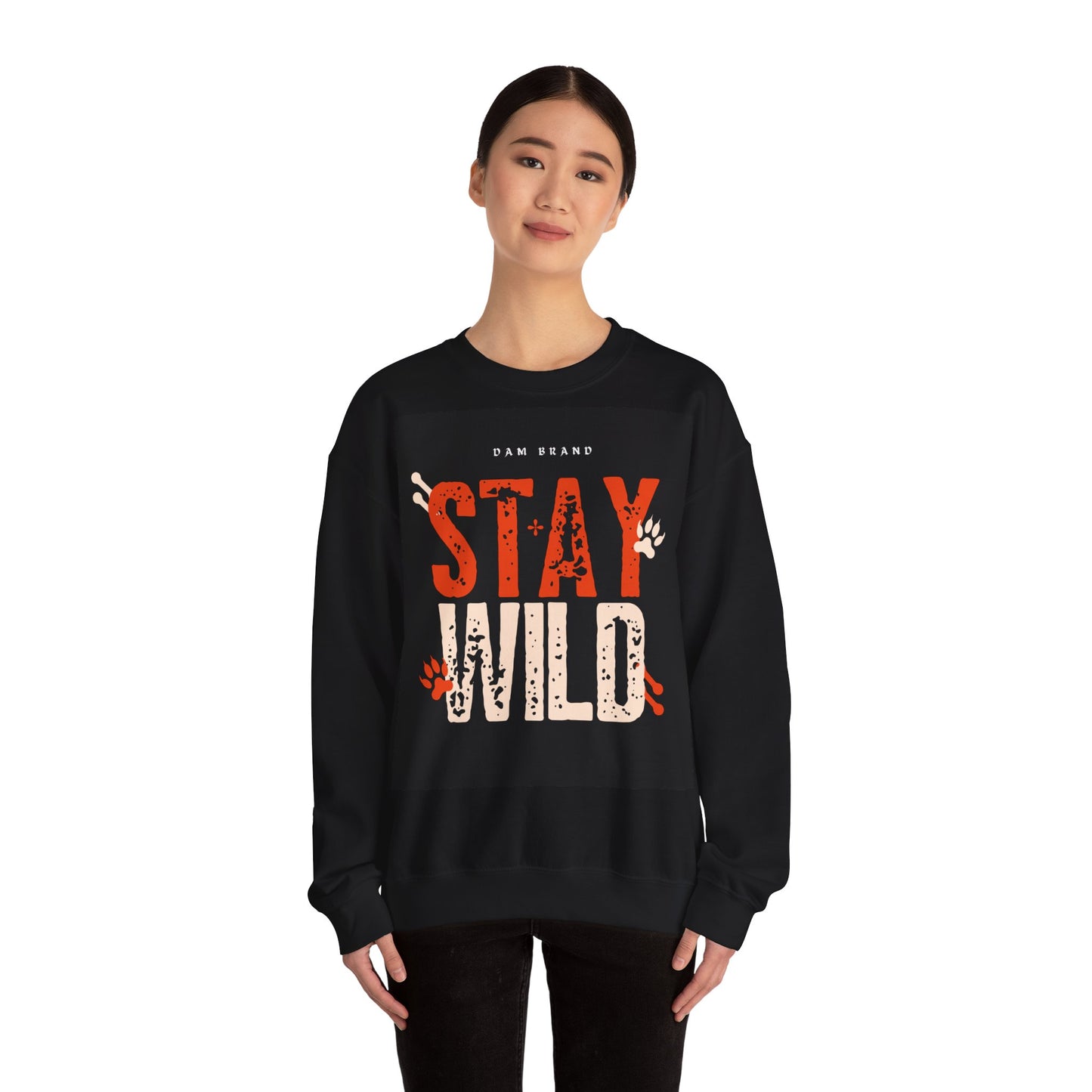 DAM BRAND STAY WILD Sweatshirt