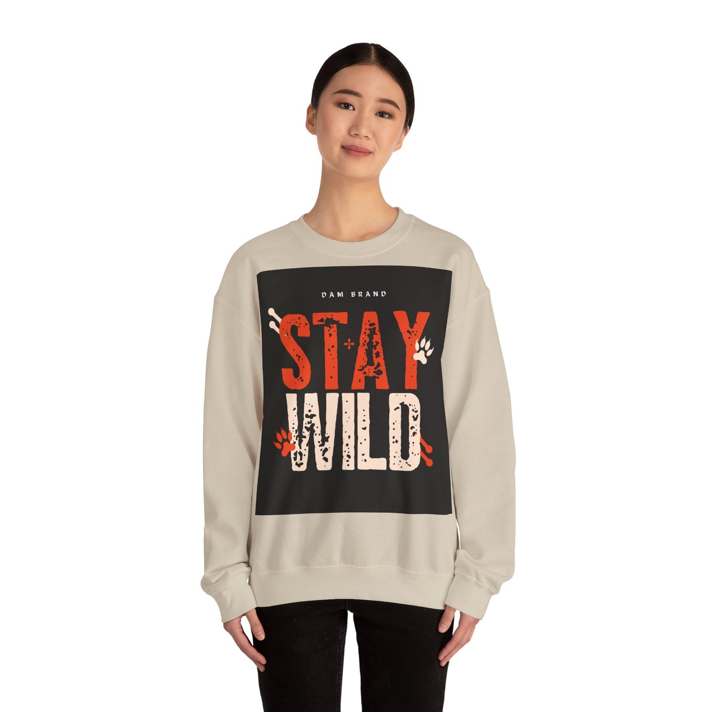 DAM BRAND STAY WILD Sweatshirt