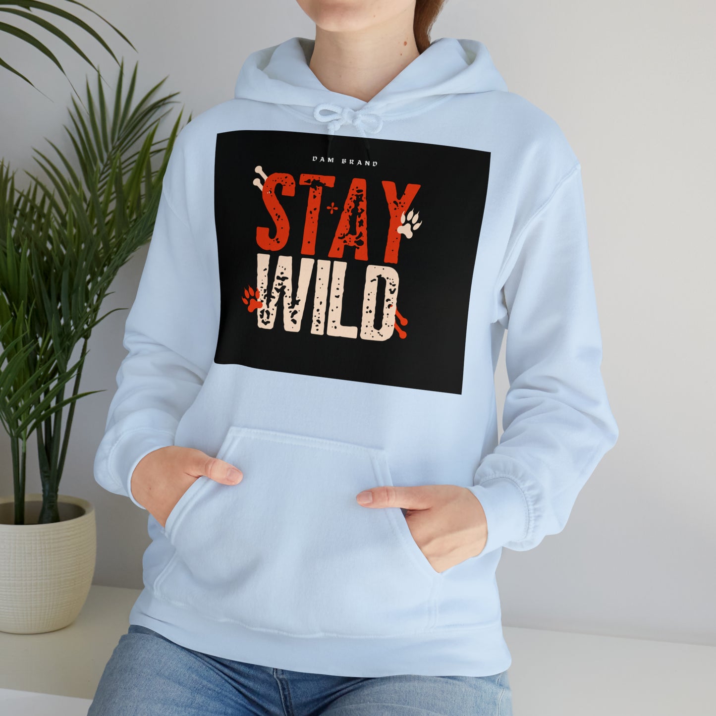 DAM BRAND STAY WILD Hoodie