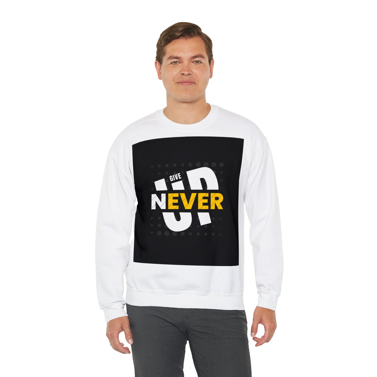 DAM BRAND NEVER GIVE UP Sweatshirt