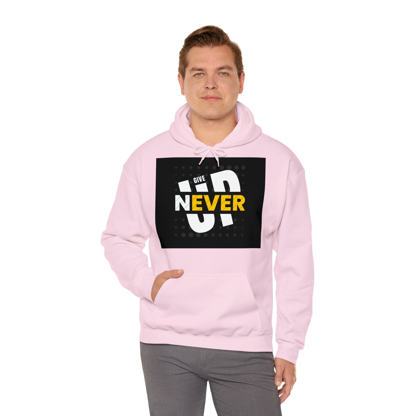 DAM BRAND NEVER GIVE UP Hoodie