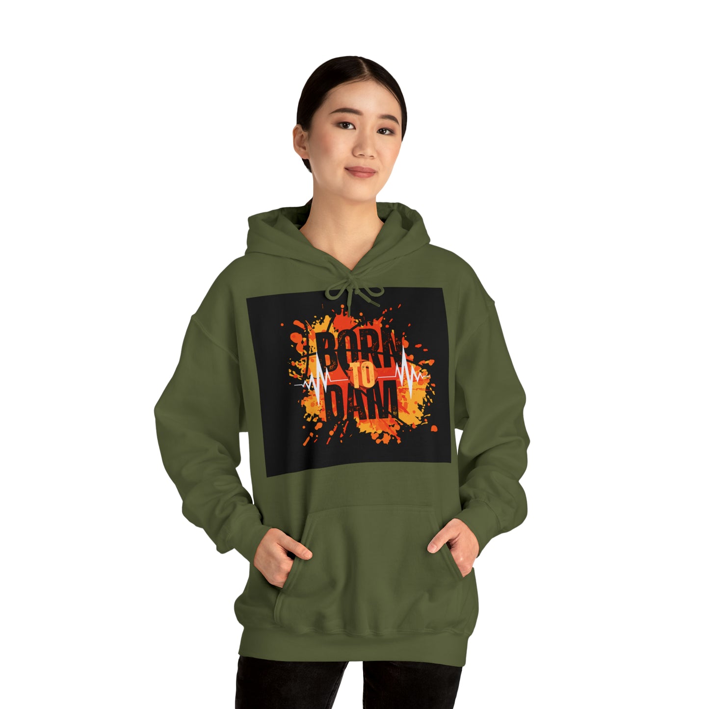 DAM BRAND BORN Hoodie