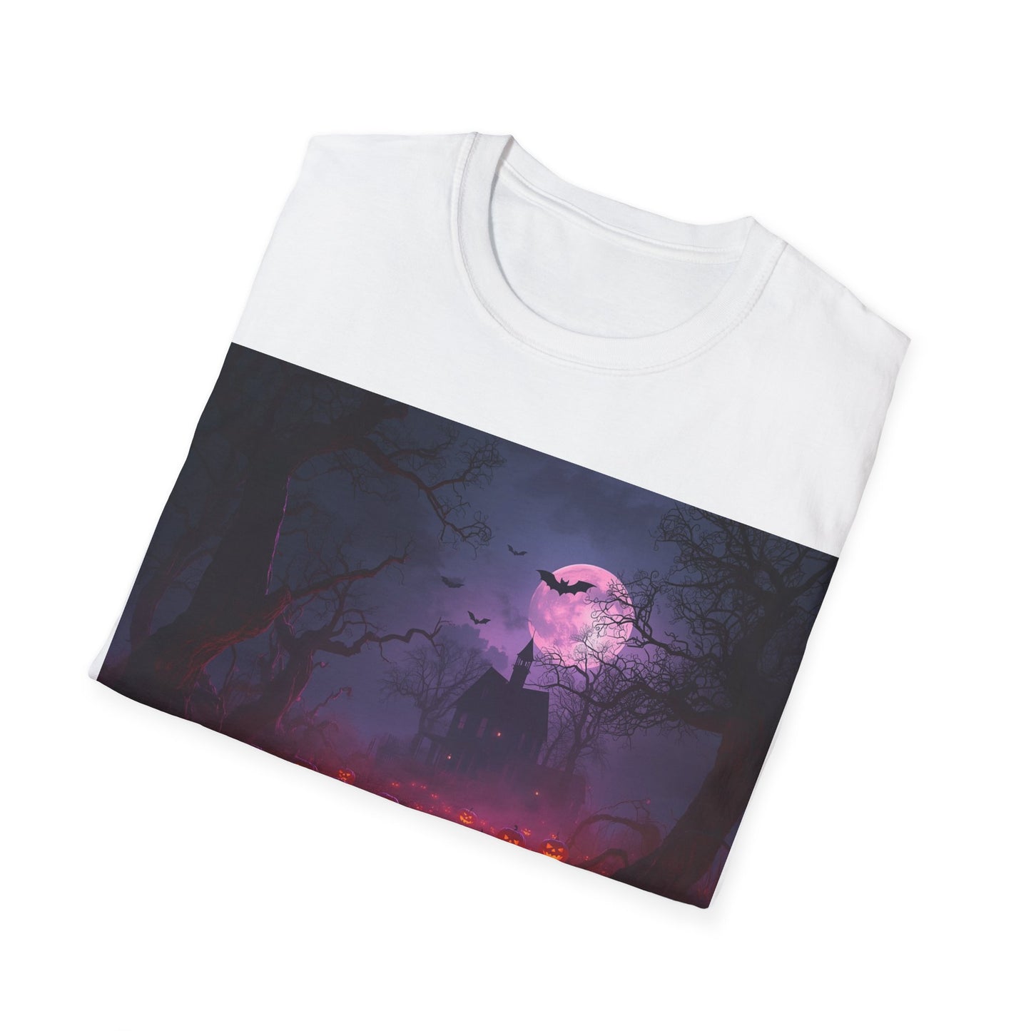 Spooky Halloween T-Shirt for Unisex, Halloween Costume, Pumpkin Shirt, Fall Apparel, Haunted House Tee, Trick or Treat Shirt