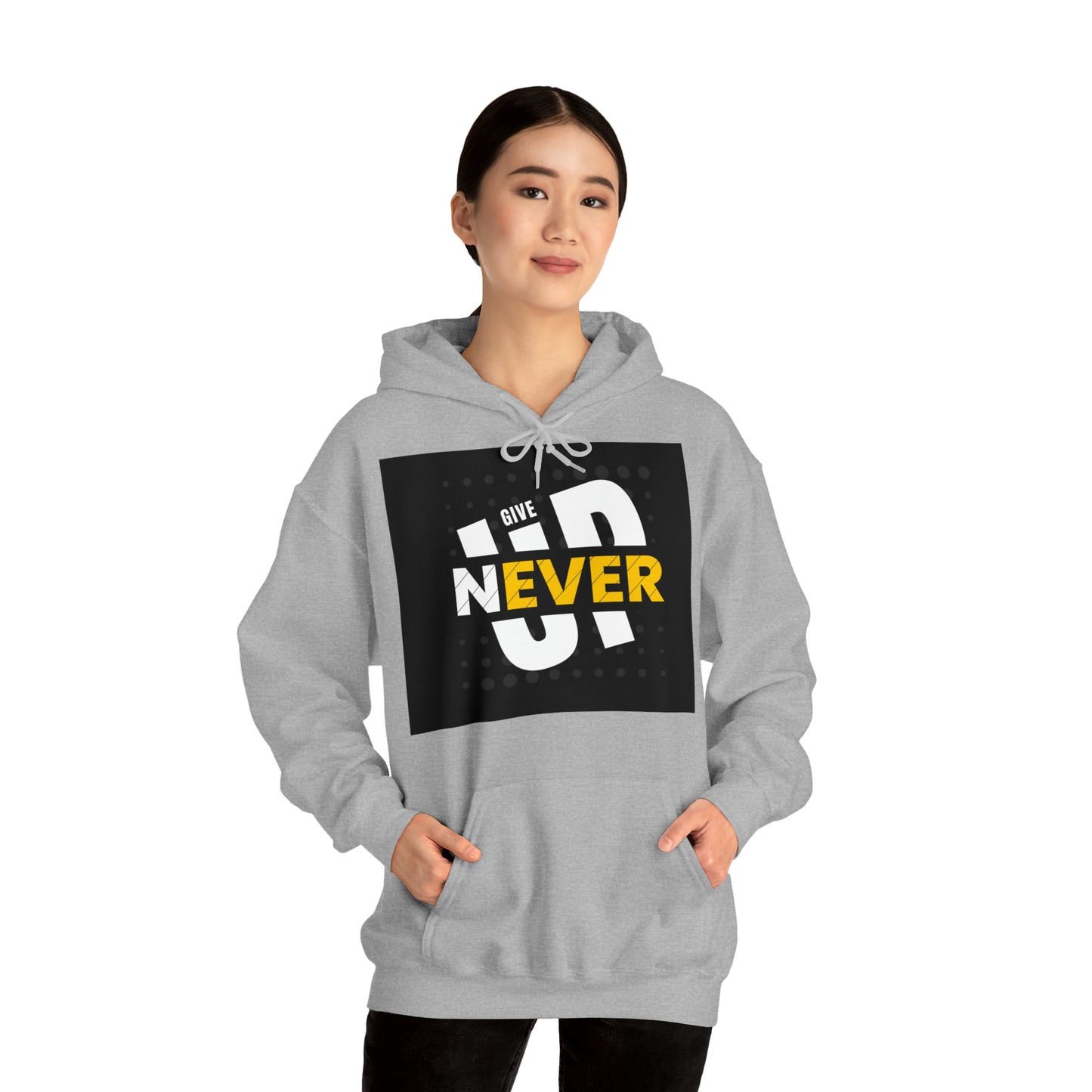 DAM BRAND NEVER GIVE UP Hoodie