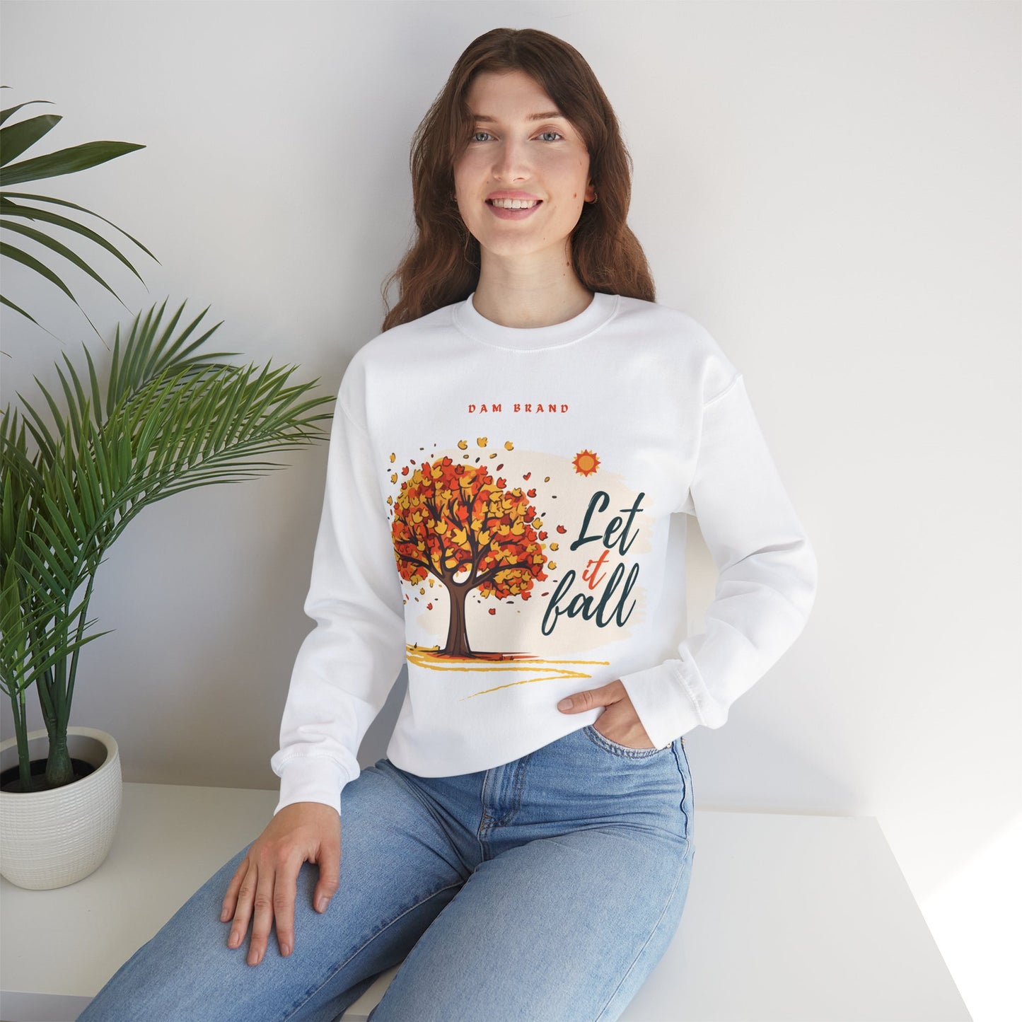 DAM BRAND LET IT FALL Sweatshirt