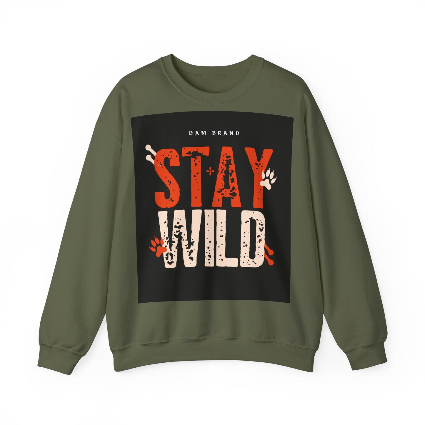 DAM BRAND STAY WILD Sweatshirt