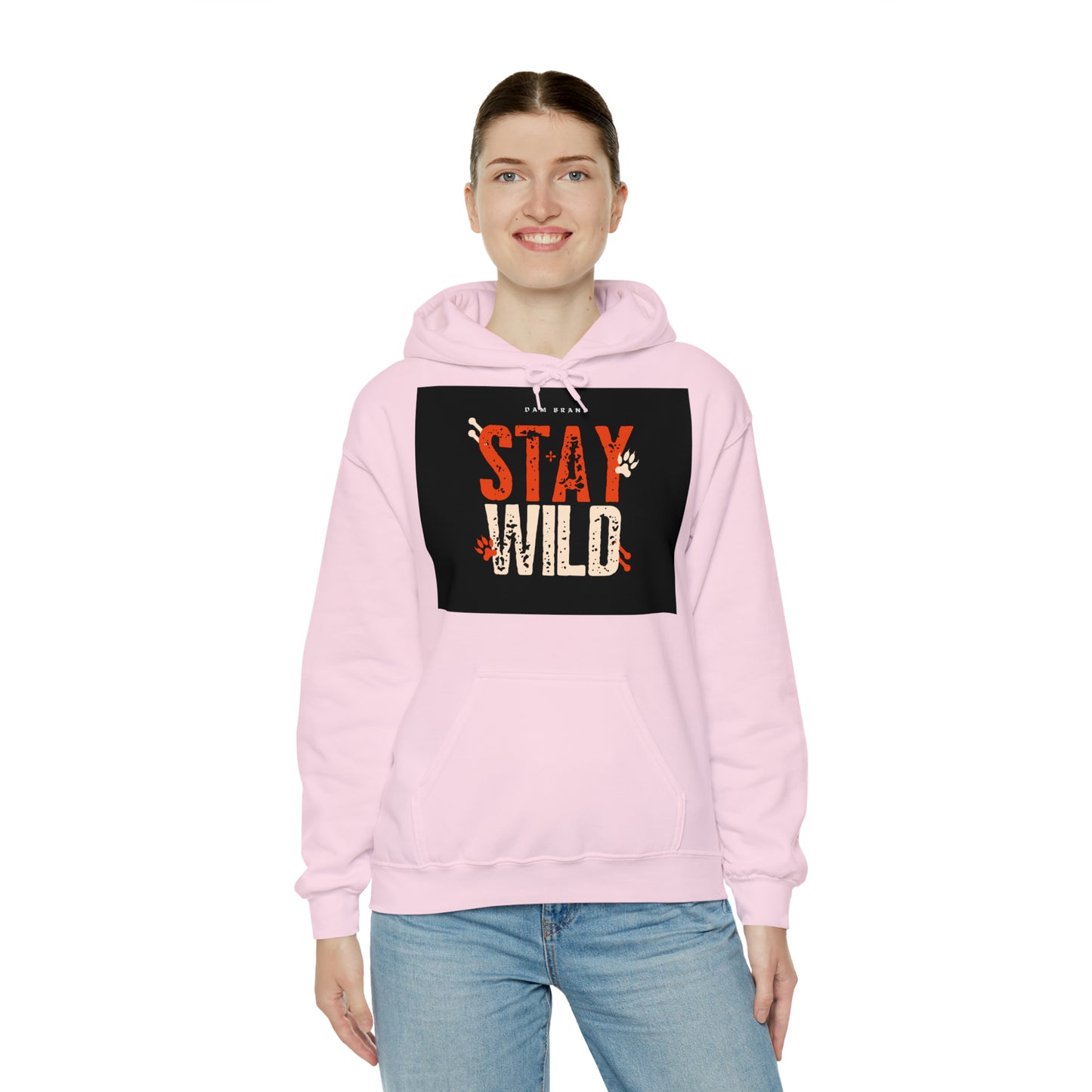 DAM BRAND STAY WILD Hoodie