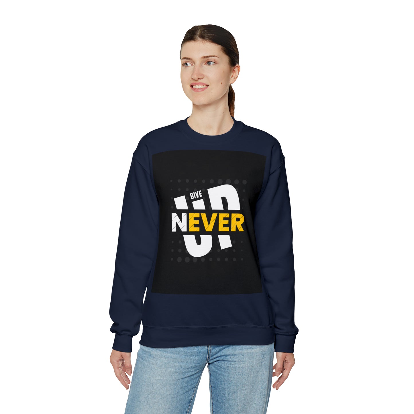 DAM BRAND NEVER GIVE UP Sweatshirt