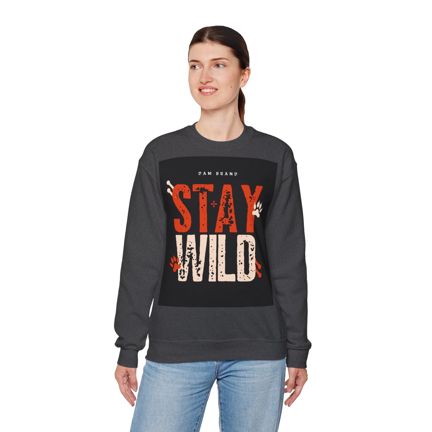 DAM BRAND STAY WILD Sweatshirt