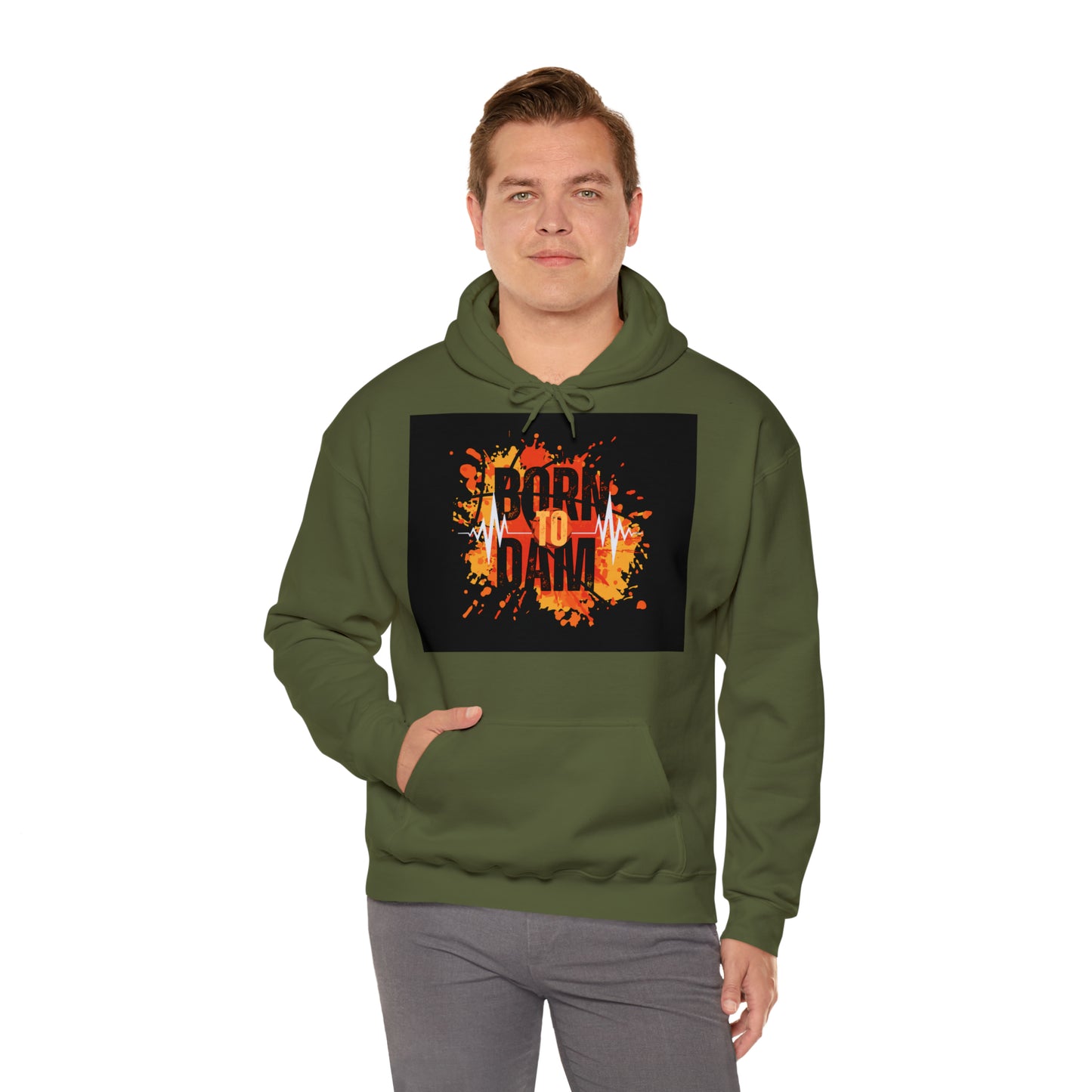 DAM BRAND BORN Hoodie