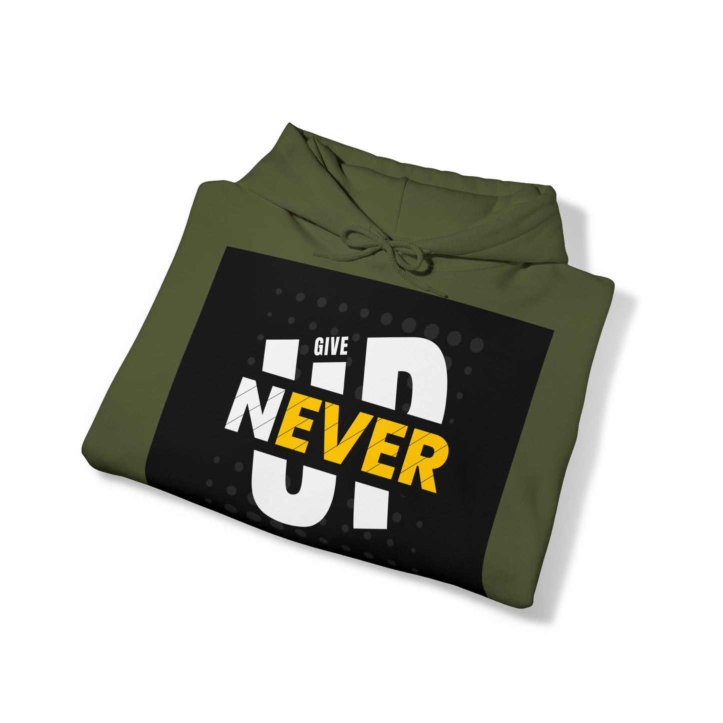 DAM BRAND NEVER GIVE UP Hoodie