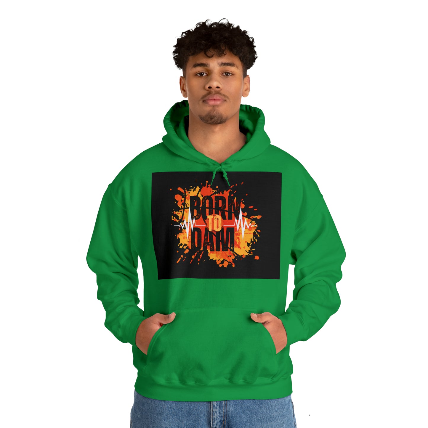 DAM BRAND BORN Hoodie