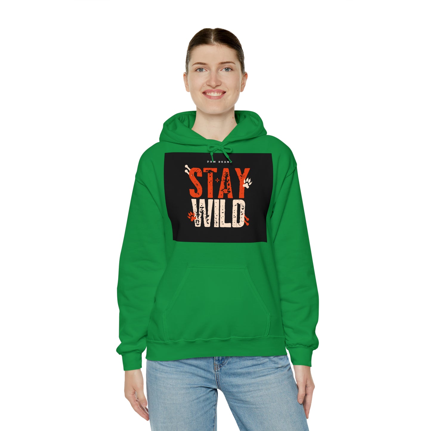 DAM BRAND STAY WILD Hoodie