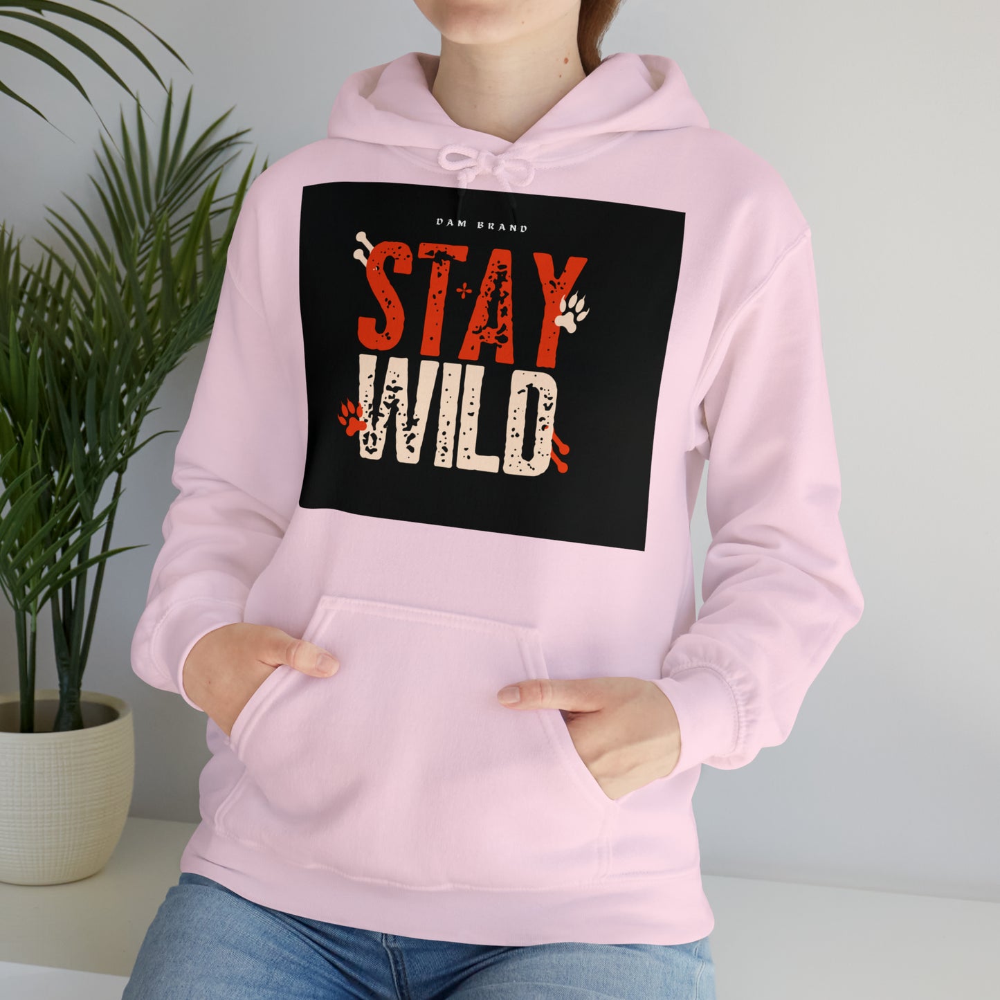 DAM BRAND STAY WILD Hoodie