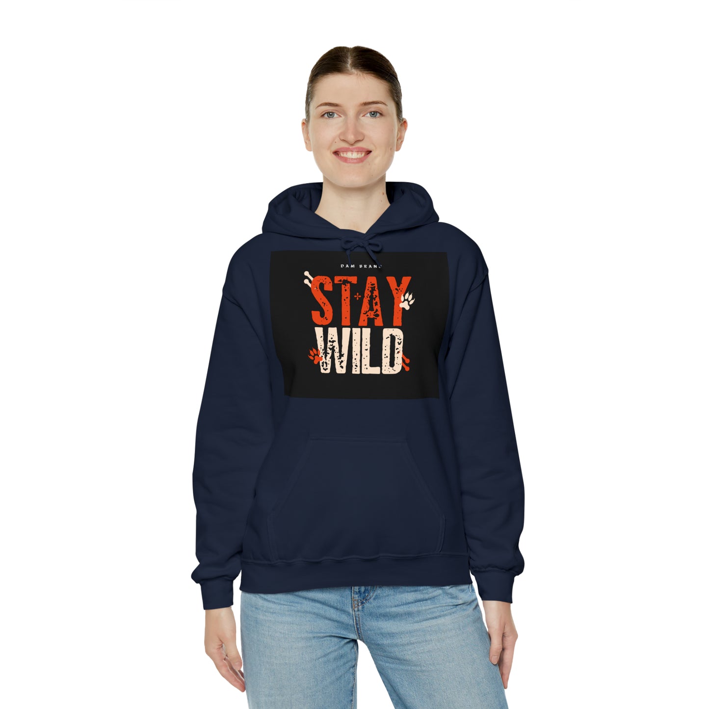 DAM BRAND STAY WILD Hoodie