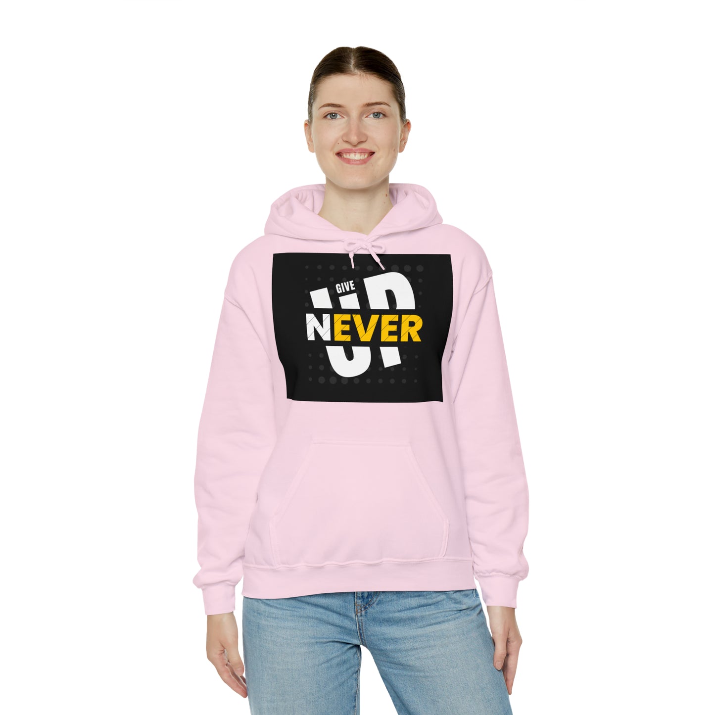 DAM BRAND NEVER GIVE UP Hoodie