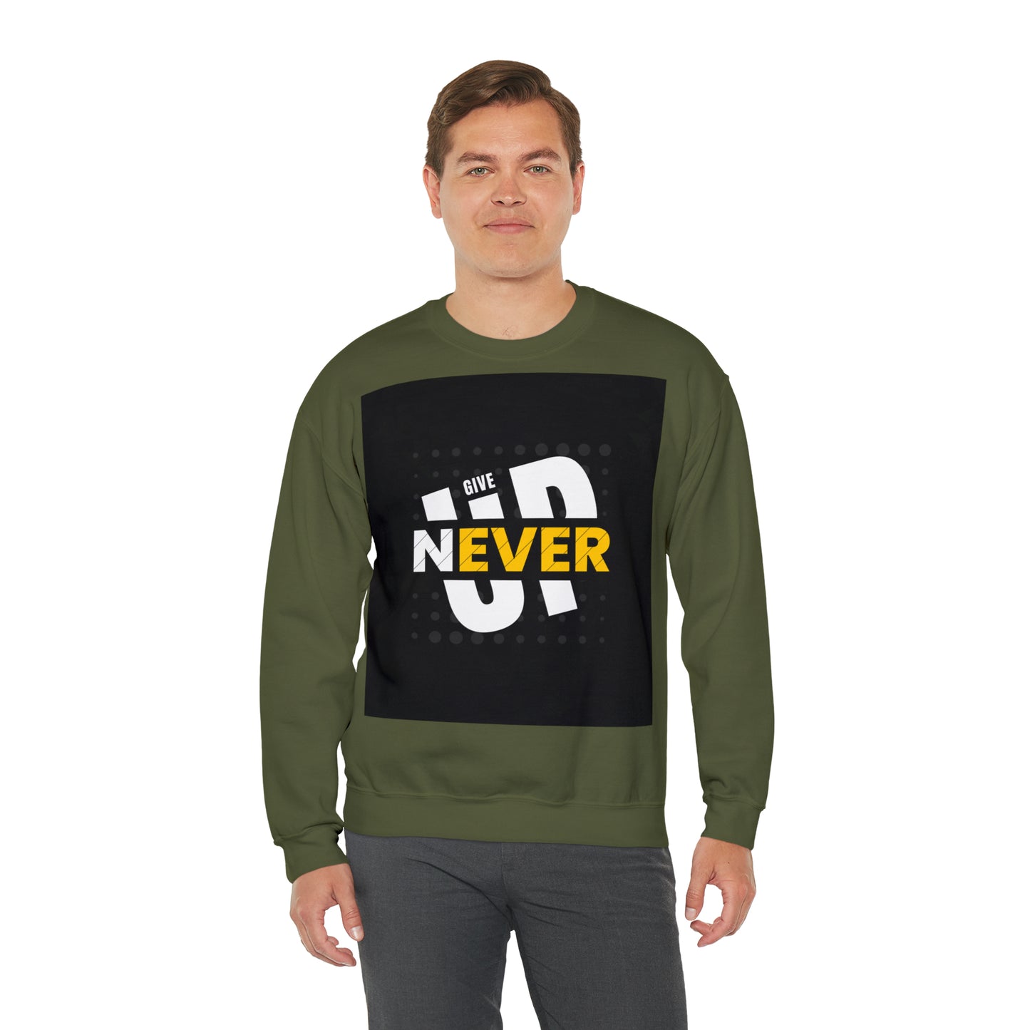 DAM BRAND NEVER GIVE UP Sweatshirt