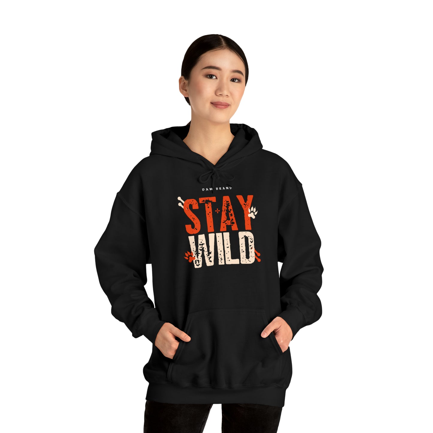 DAM BRAND STAY WILD Hoodie