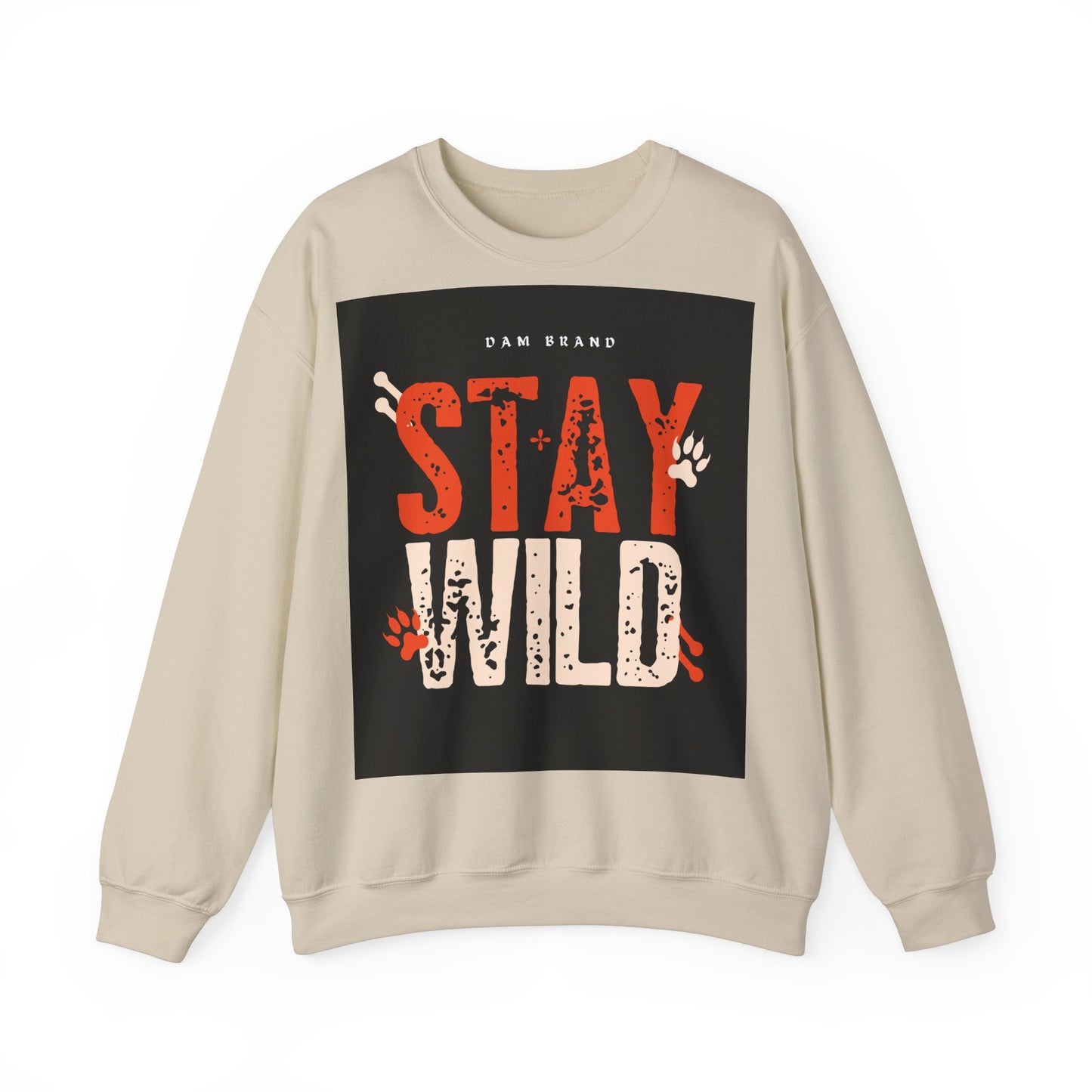 DAM BRAND STAY WILD Sweatshirt