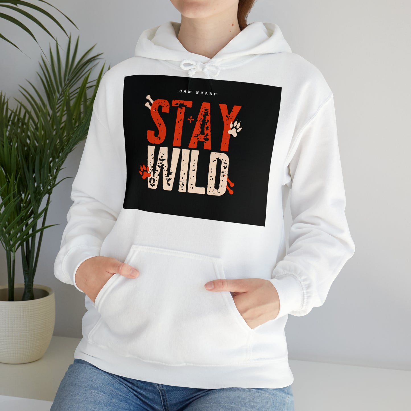 DAM BRAND STAY WILD Hoodie