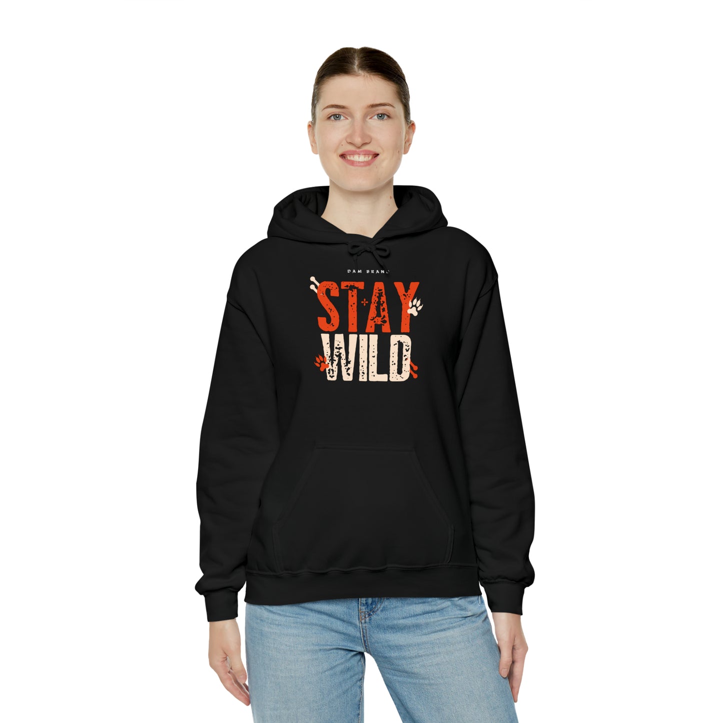 DAM BRAND STAY WILD Hoodie