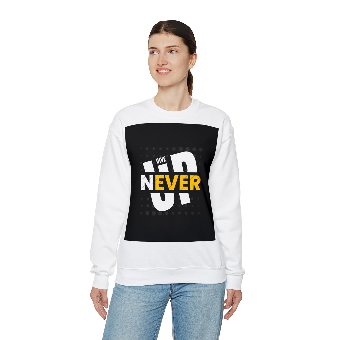 DAM BRAND NEVER GIVE UP Sweatshirt