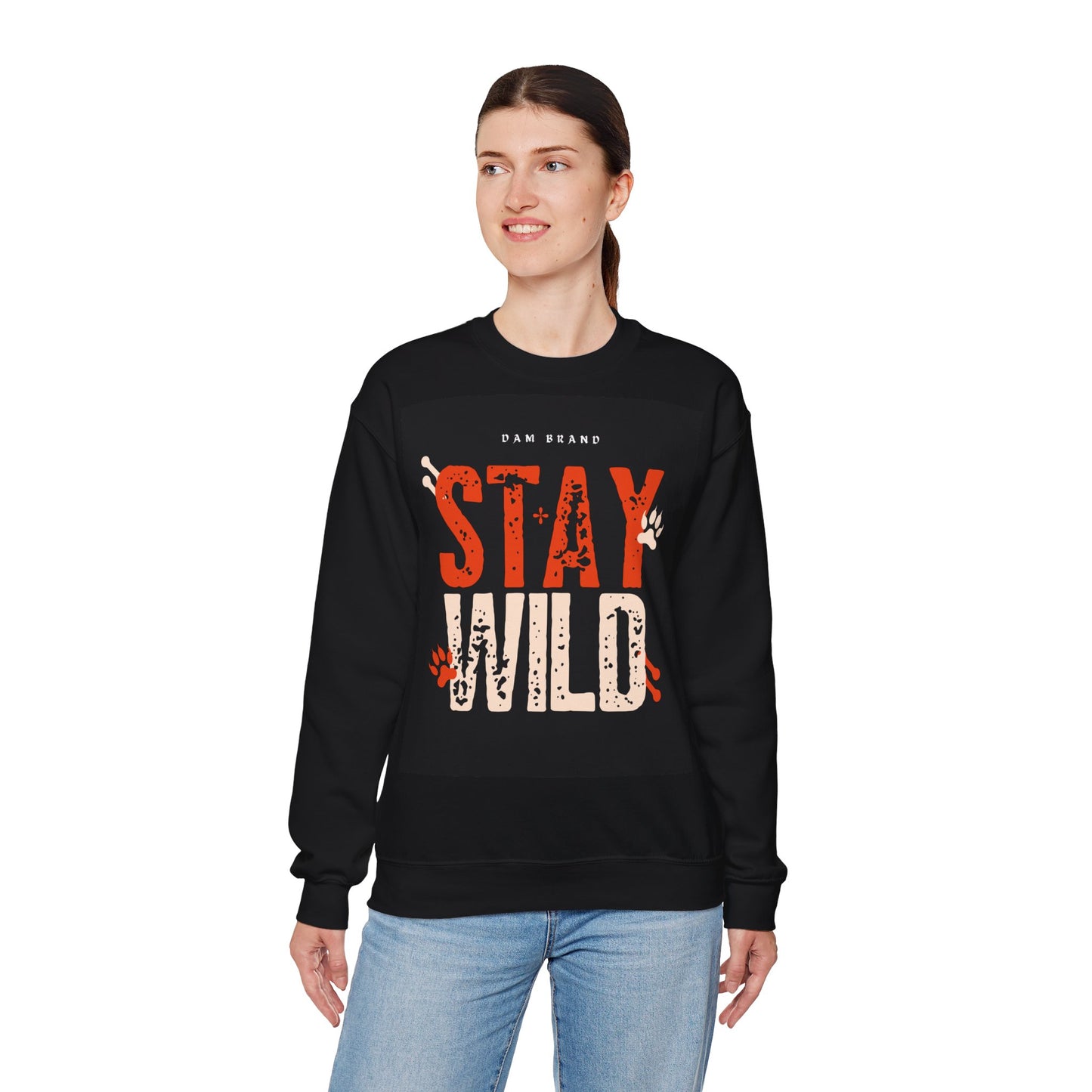 DAM BRAND STAY WILD Sweatshirt