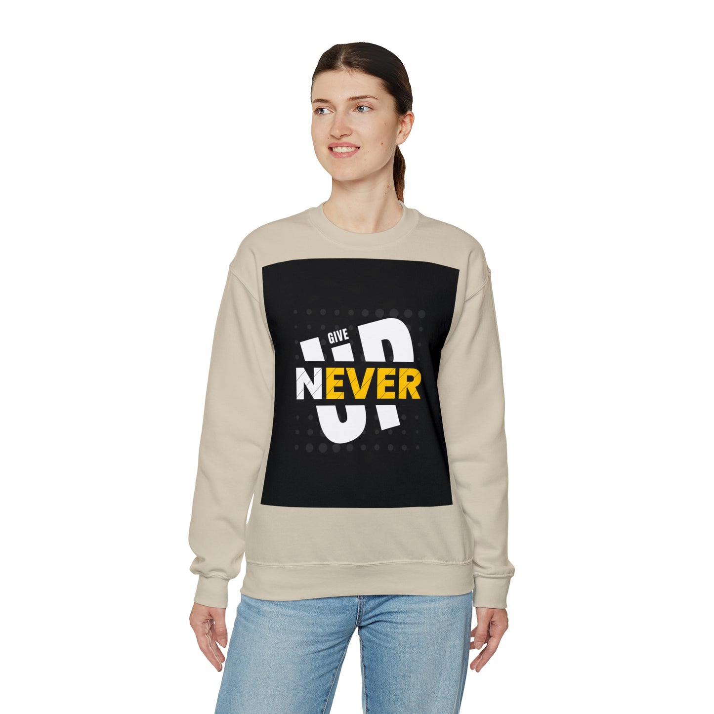 DAM BRAND NEVER GIVE UP Sweatshirt