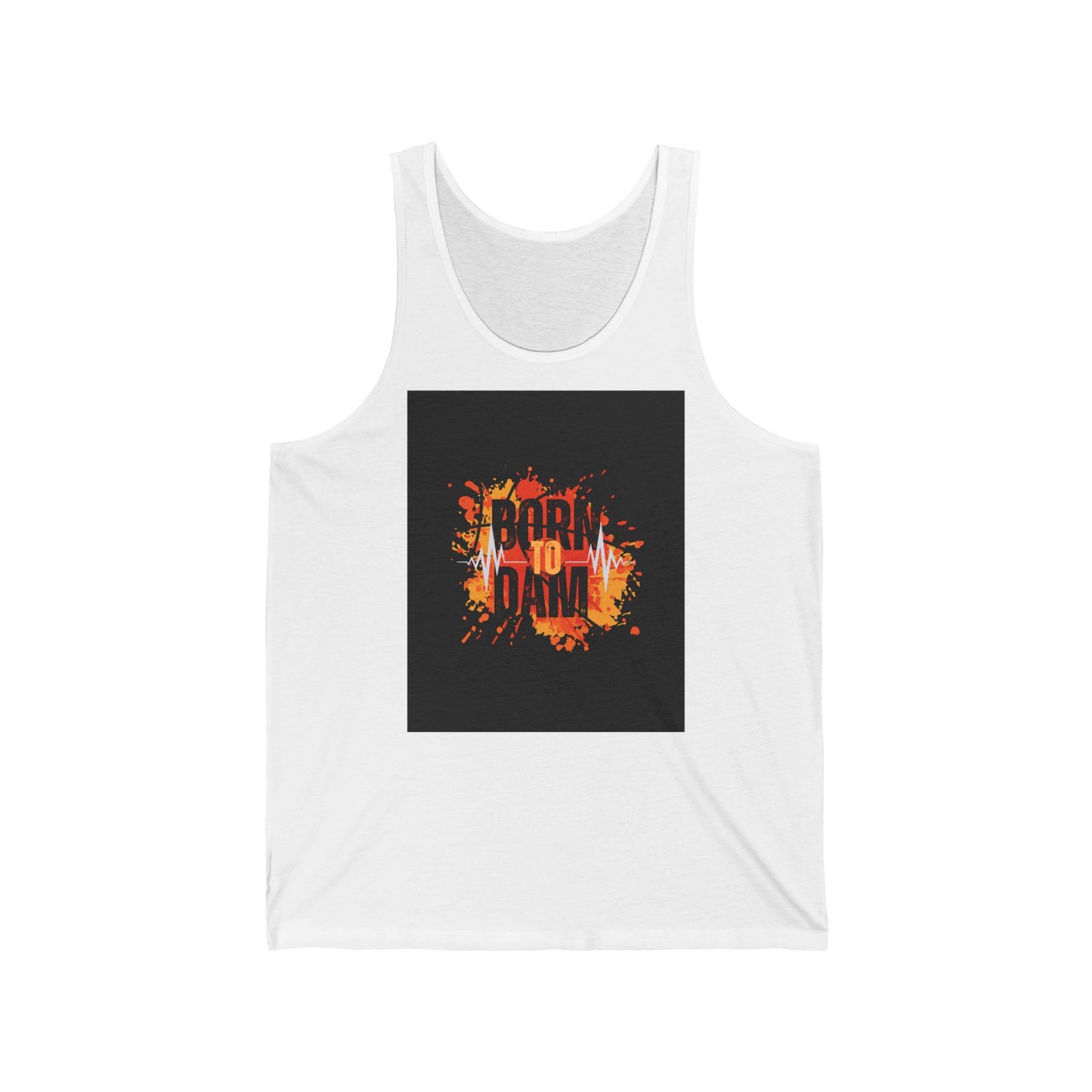 DAM BRAND BORN TO DAM Jersey Tank