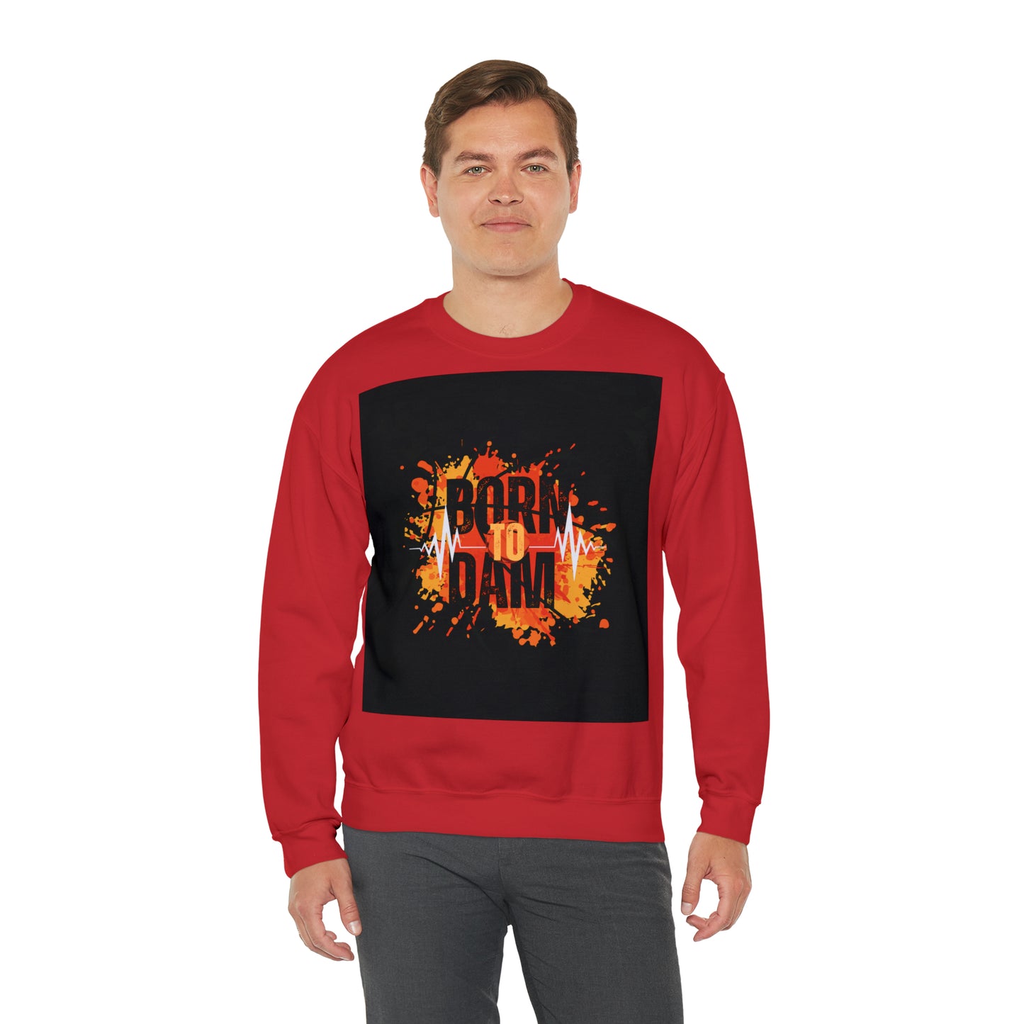 DAM BRAND BORN TO DAM Sweatshirt