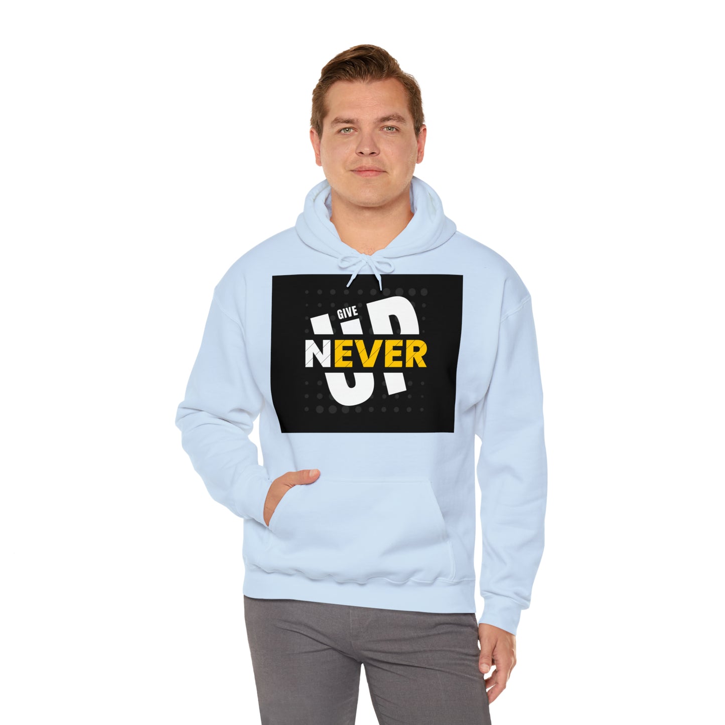 DAM BRAND NEVER GIVE UP Hoodie