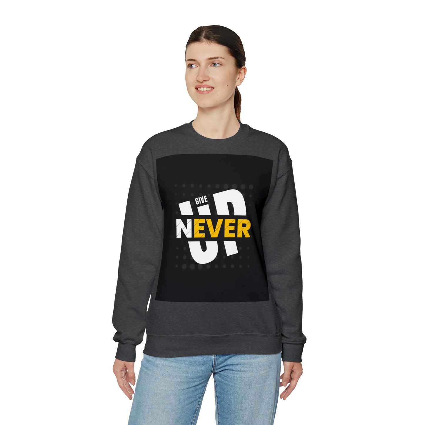 DAM BRAND NEVER GIVE UP Sweatshirt