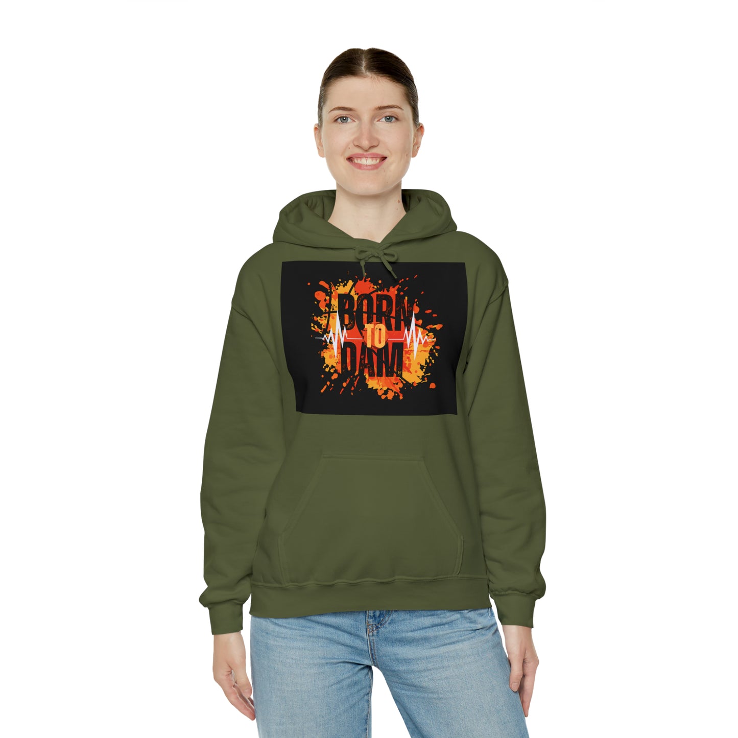 DAM BRAND BORN Hoodie